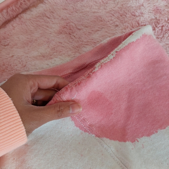 Vintage Fruit of the Loom Muscle Sweatshirt Tie Dye Size XL - Picture 10 of 10